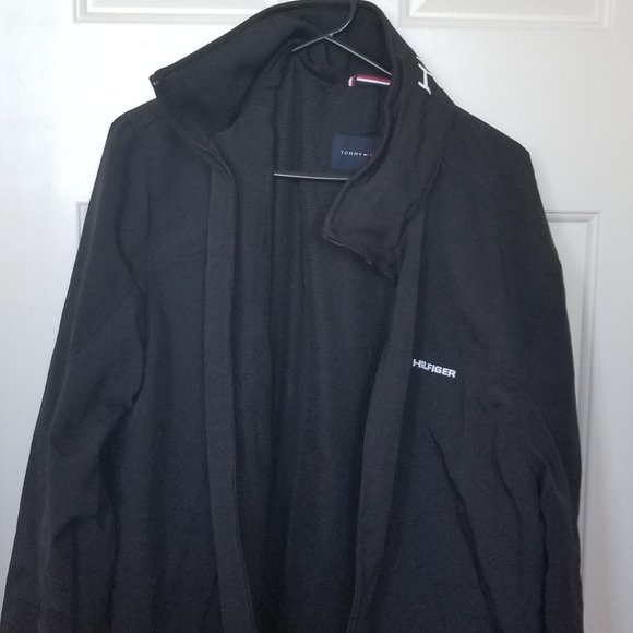 Black Men's Tommy Hilfiger Jacket - Picture 1 of 2